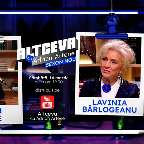 Începe un nou sezon „Altceva cu Adrian Artene”! Reputatul profesor doctor LAVINIA BÂRLOGEANU ne spune cum putem ”învinge” MOARTEA și ce mesaje primim DE DINCOLO