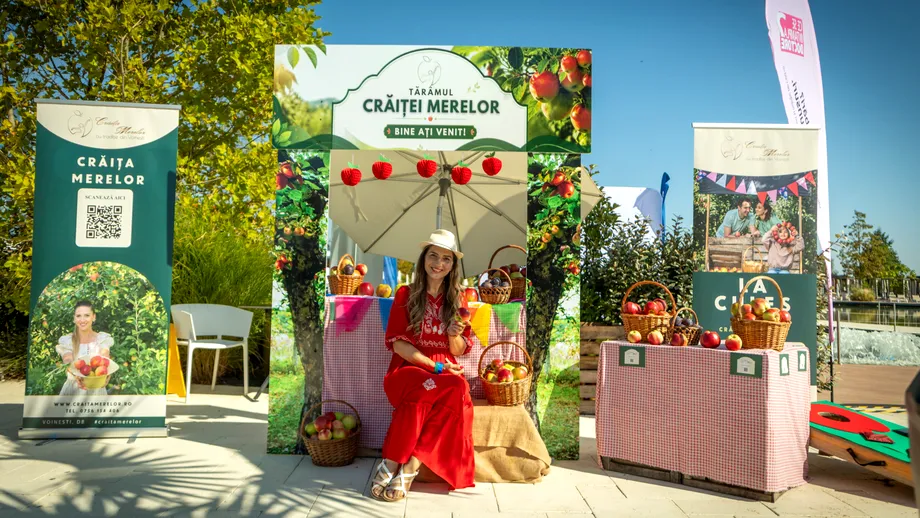 Crăița Merelor, prezentă la „Spin & Splash by CSID.ro” cu fructe delicioase și gustoase pentru toți vizitatorii