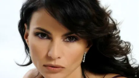 Ramona Bădescu în vacanţă cu părinţii