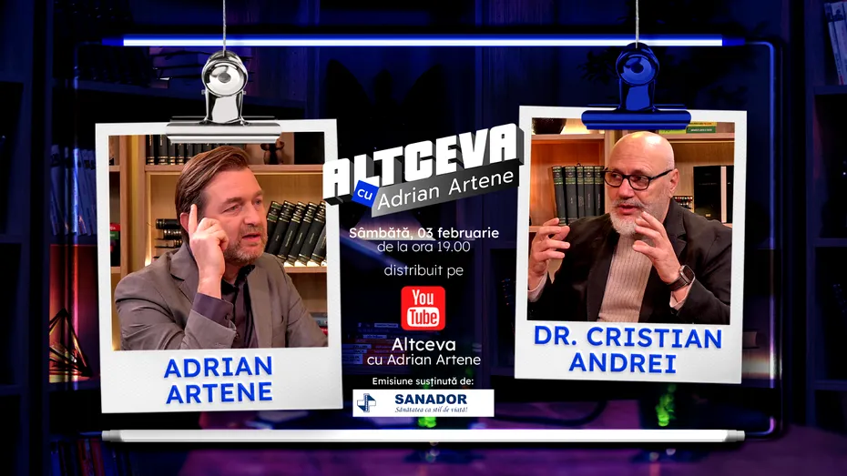 Dr. Cristian Andrei: „Merită să știi pentru ce trăiești și cum să faci să fie frumos în viața ta!” | ALTCEVA CU ADRIAN ARTENE