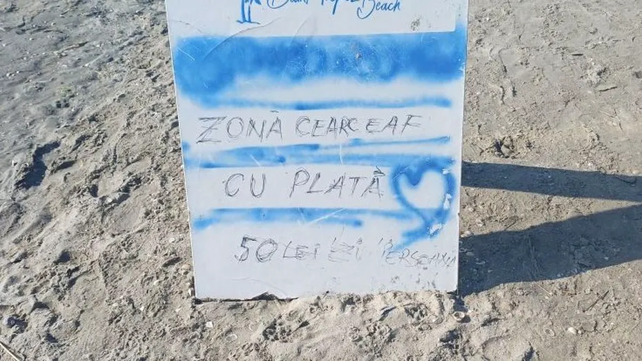Litoralul românesc e tot mai surprinzător! Plaja din România unde costă 50 de lei pe zi să poți sta pe cearceaf
