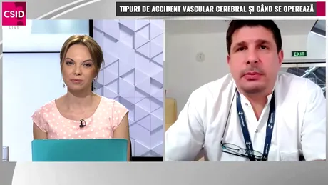 Dr. Dan Benția: tipuri de AVC. Când se operează?