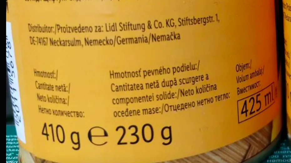 Pe ambalajele alimentelor poți găsi un dreptunghi în interiorul căruia se află un număr. Ce semnificație are și de ce este important să o știi