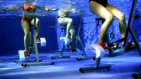 AquaCycling - fitness acvatic pentru arderea rapidă a grăsimilor!