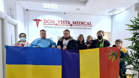 Refugiații din Ucraina, testați gratuit pentru COVID-19 de o clinică privată din București