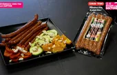 Cârnați Grătărescu Cris-Tim cu legume la cuptor