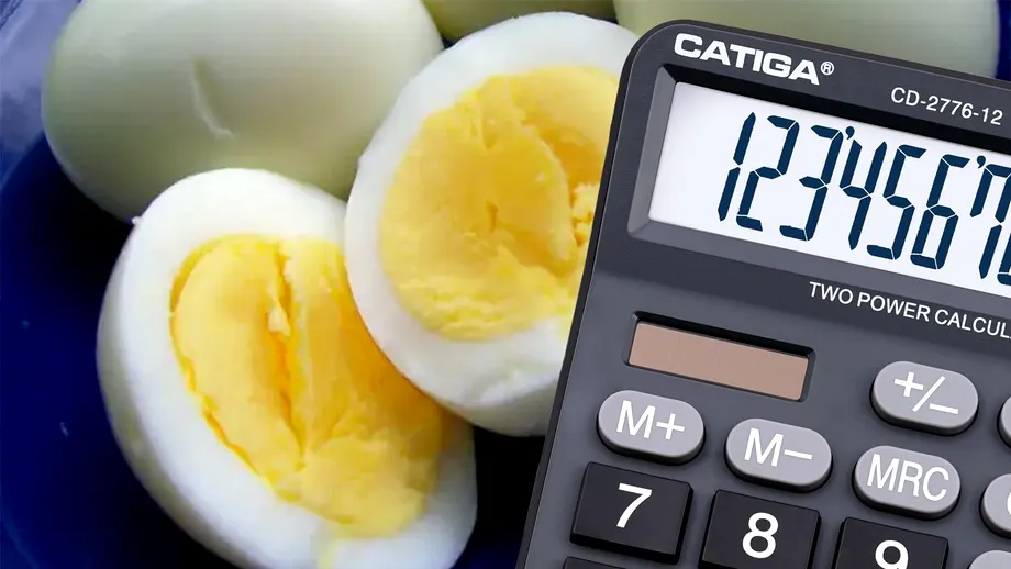 Am făcut calculul complet. Câte calorii are un ou fiert, de fapt