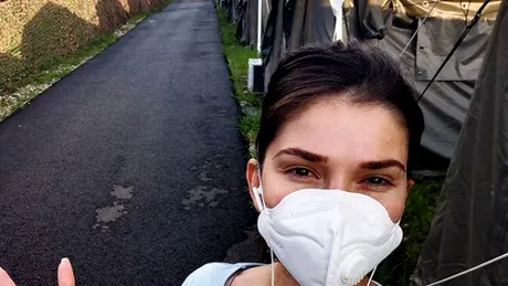 Alina Puşcaş s-a vindecat de COVID-19. ”Plec acasă, sunt vindecată!“
