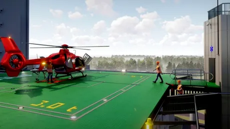Un spital din România are propriul heliport la standarde internaţionale. Vezi care!