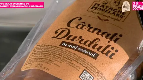 Mic dejun englezesc cu Cârnați Durdulii de la Matache Măcelaru'