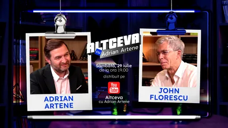 Celebrul producător TV american de origine română John Florescu, invitat la podcastul ALTCEVA cu Adrian Artene