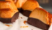 Rețeta chocoflan. Prăjitura imposibilă cu cremă de zahăr ars și ciocolată