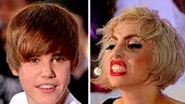 Lady Gaga, detronata de Justin Bieber!