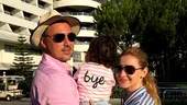 Alexandru Ciucu şi Alina Sorescu, în vacanţă cu micuţa lor!