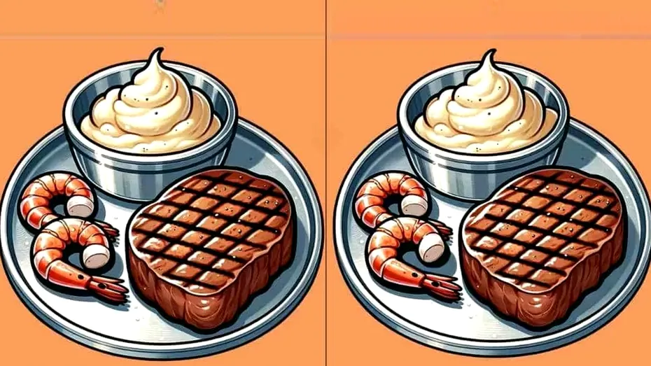 Test de logică | Găsiți toate cele 3 diferențe dintre cele două poze, în cel mult 12 secunde!