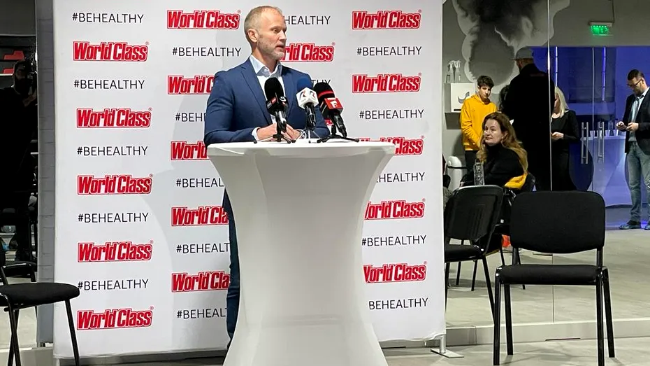 CEO World Class: „Exercițiile fizice sunt medicament!” World Class a deschis cel mai modern club de health & fitness din România