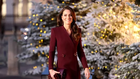 Kate Middleton, o sursă de inspirație. Cum să porți ținutele burgundy