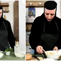 Salată de ciuperci cu maioneză vegetală. Rețeta de post pregătită la Mănăstirea Chiroiu / VIDEO