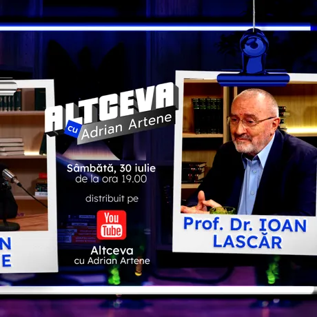 Medicul Ioan Lascăr este invitat la podcastul ALTCEVA cu Adrian Artene
