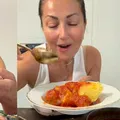 Rețeta de ostropel de pui a Gabrielei Cristea. Ingredientul care dă un gust special preparatului