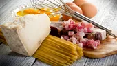 Secretul spaghetelor carbonara ca-n Italia: NU se folosește smântână! Vezi rețeta din 5 ingrediente