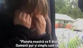 Un copil îşi exprimă supărarea în cel mai emoţionant mod