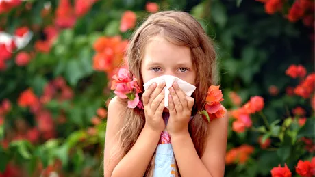 Febra la copiii alergici