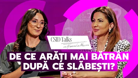 CSID Talks: Ce se întâmplă cu fața și corpul după o slăbire masivă. Dr. Dana Miricioiu, despre „Ozempic face” și „Ozempic body”