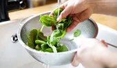 Cum se spală corect salata verde pentru a scăpa de pesticide. Trucul cu bicarbonat de sodiu