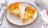 Quiche cu Șuncă Praga vrac Matache Măcelaru’ și legume