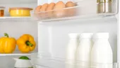 Alimentele pe care să nu le pui pe ușa frigiderului. Temperatura fluctuantă poate afecta calitatea lor