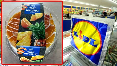 Din ce este făcut, de fapt, tortul Diplomat care se vinde în supermarketurile LIDL din România. Are 41 de ingrediente!