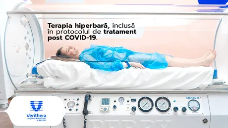 O cameră hiperbară monoplace performantă, inaugurată recent la Clinica Verithera. Ce afecțiuni pot fi tratate prin oxigenoterapie (P)