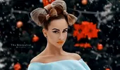 Sandra Izbaşa a fost transformată în „Alice în ţara minunilor” de hairstylistul Adrian Perjovschi