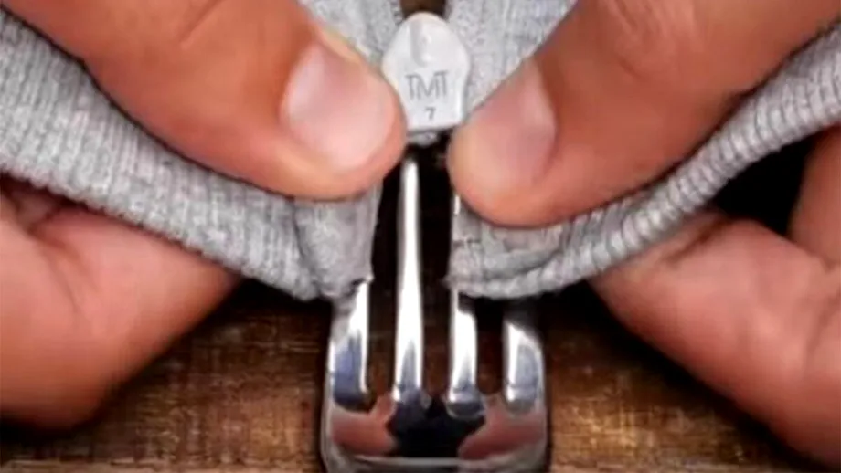 Cum să repari un fermoar în numai 2 minute. Ai nevoie doar de o furculiță