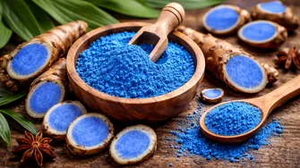 Turmericul albastru: ce îl face diferit și care sunt beneficiile sale mai puțin cunoscute