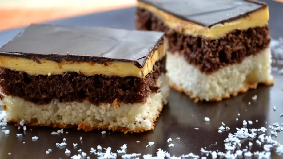 Prăjitura „O noapte la Veneția”. Un desert delicios și foarte simplu de preparat! Rețeta completă