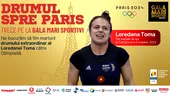Loredana Toma, premiată la Gala Mari Sportivi ProSport pentru cel de-al cincilea titlu european din carieră! „Pentru anul viitor îmi propun să obțin o medalie olimpică.” VIDEO