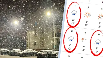 Ninge și de Paște? Data exactă la care scăpăm de ninsori în București, potrivit meteorologilor Accuweather