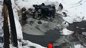 În ce stare se află copiii din mașina care a plonjat în râul Bistrița. Fratele lor de 14 ani a murit