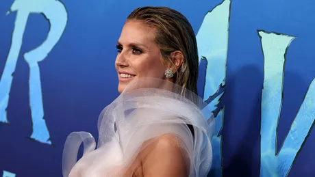 Heidi Klum, ca o zeiță la premiera Avatar