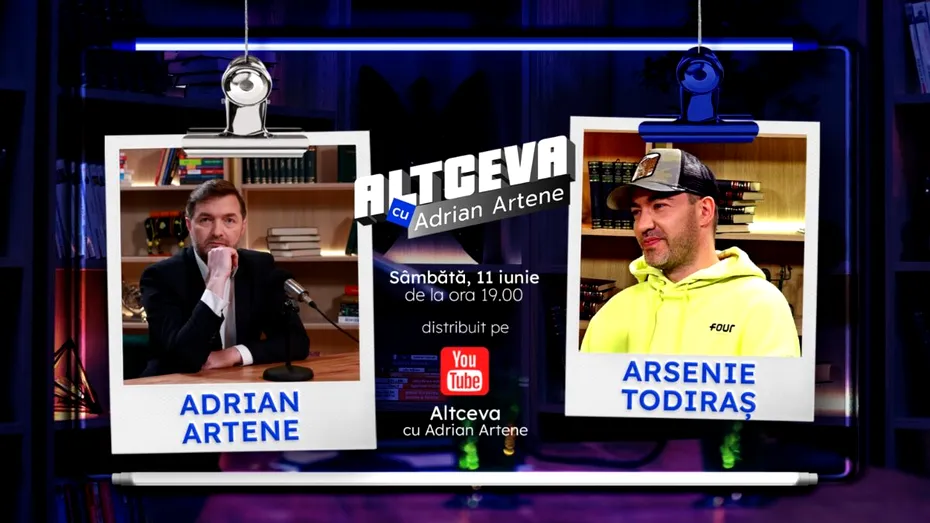 ARSENIE ex-O-Zone, invitat la podcastul ALTCEVA cu Adrian Artene
