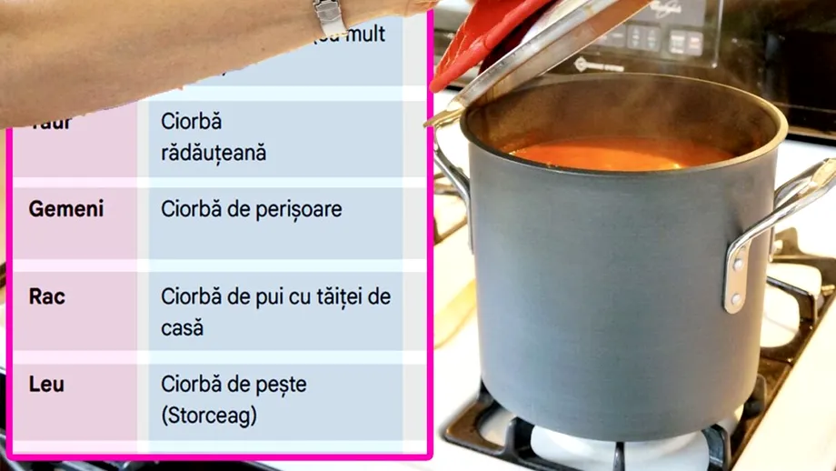 Ce ciorbă să mănânci, în funcție de zodie. Care ți se potrivește cel mai mult