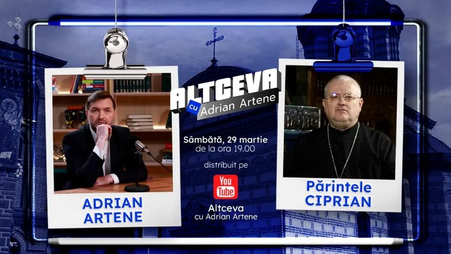 Părintele Ciprian Apetrei vorbește despre ritualul celor 9 marți și minunile de la Biserica Sfântul Antonie cel Mare, EXCLUSIV la Altceva cu Adrian Artene