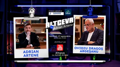 ALTCEVA cu Adrian Artene revine sâmbătă, 27 septembrie, cu un nou episod special!