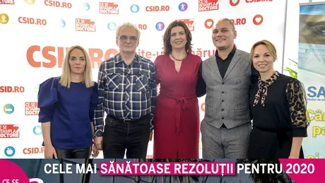 „Cele mai sănătoase rezoluţii pentru 2020”, un super eveniment organizat de 
