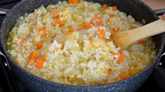 Pilaf călugăresc de post. Rețeta secretă a părintelui Dionisie de la Mănăstirea Căldărușani