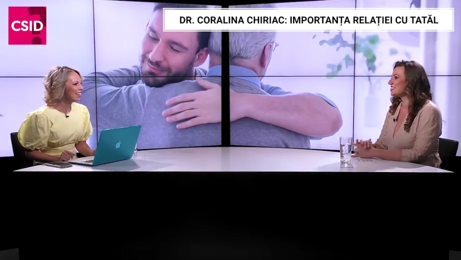 Coralina Chiriac, psihoterapeut: Importanța relației cu tatăl