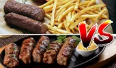 Calcul caloric. Ce îngrașă mai mult: 2 mici + cartofi prăjiți sau 5 mici (fără cartofi)?
