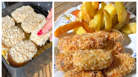 Cei mai delicioși nuggets de pui! Se gătesc ușor acasă și au un gust mai bun ca la fast-food
